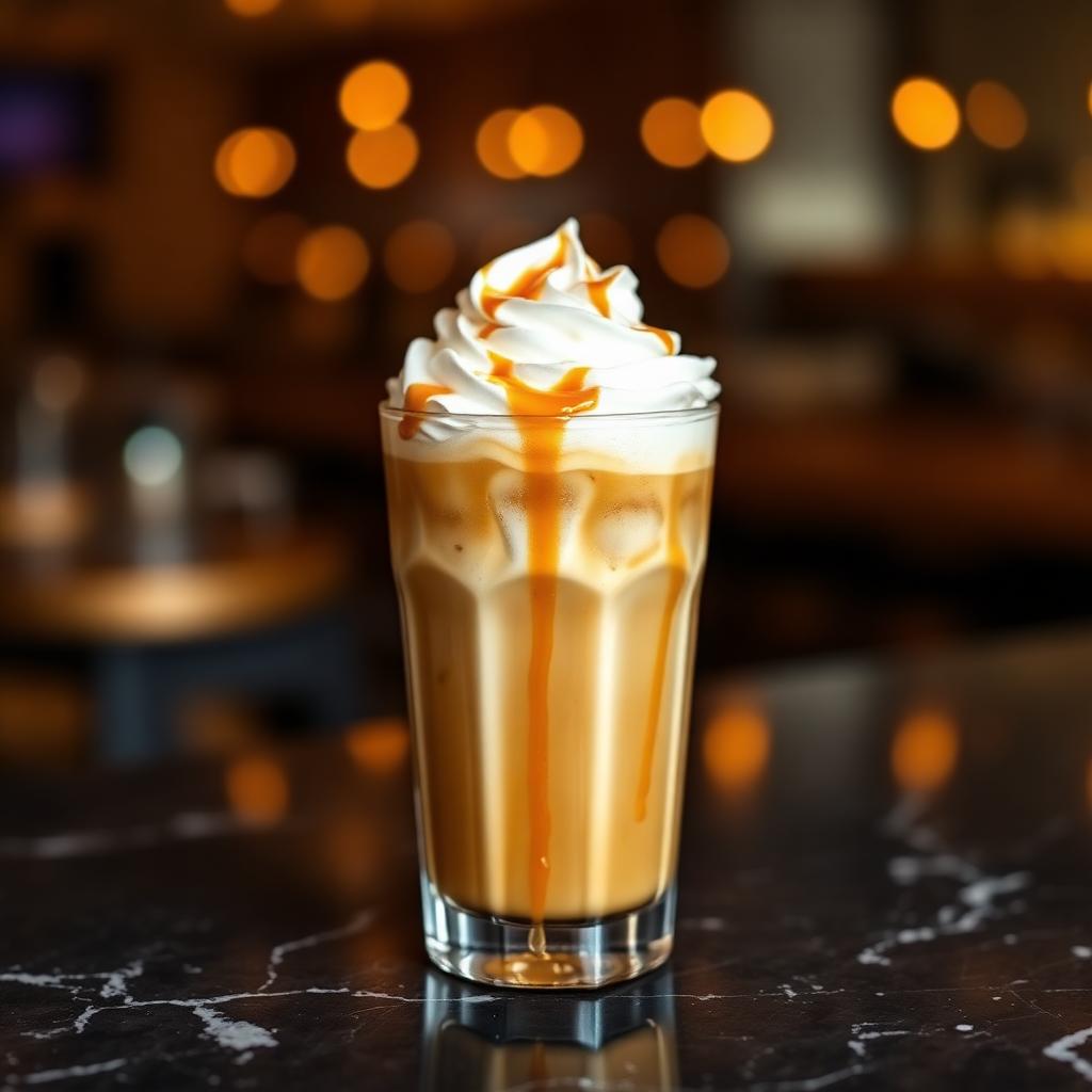 Caramel Iced Latte